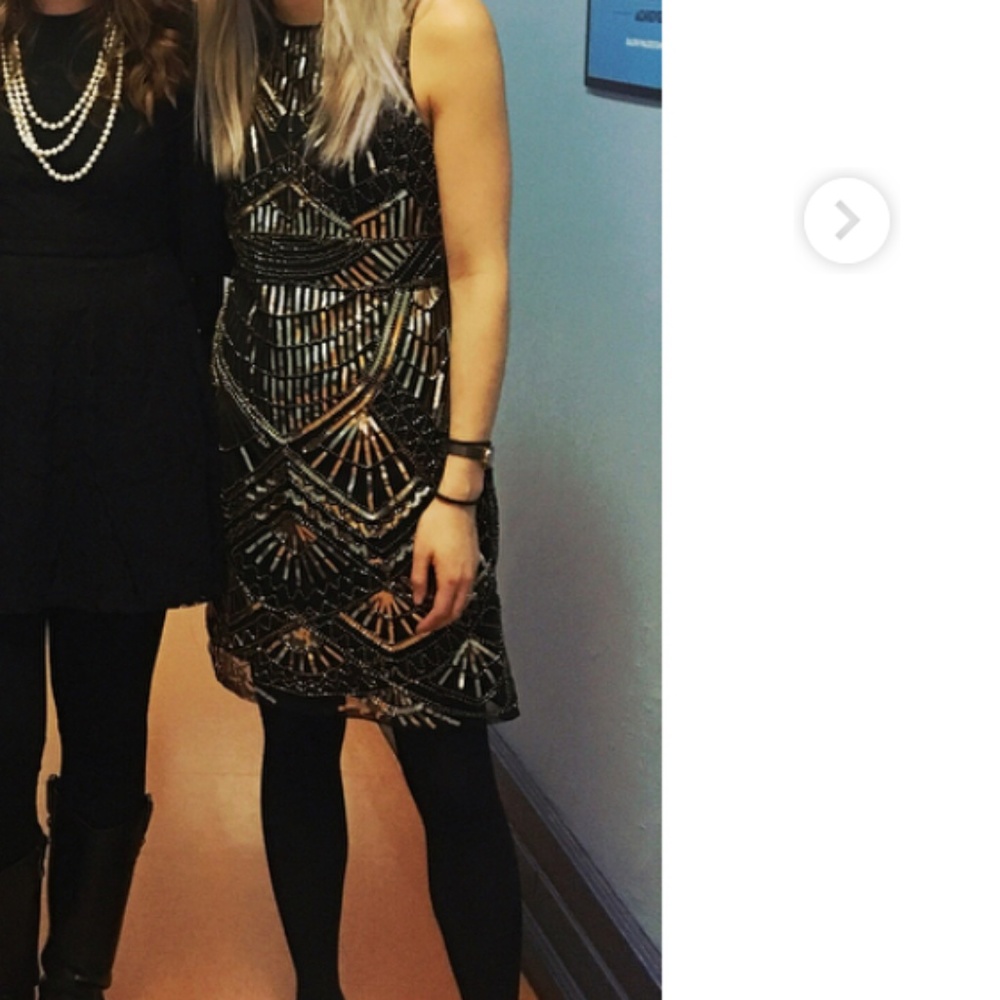 Beaded 1920s Flapper Dress